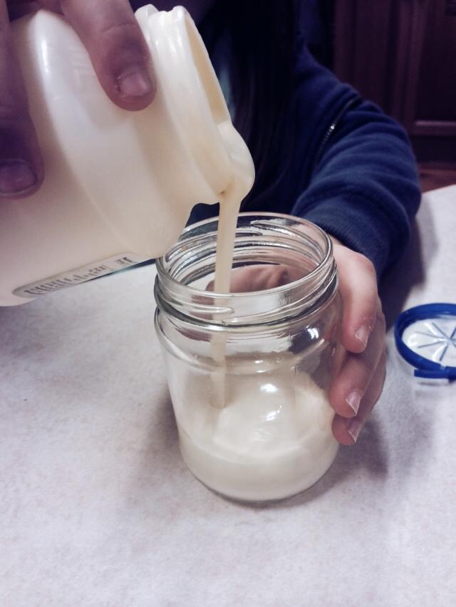 Activities at Home: Learning to Turn Cream into Butter