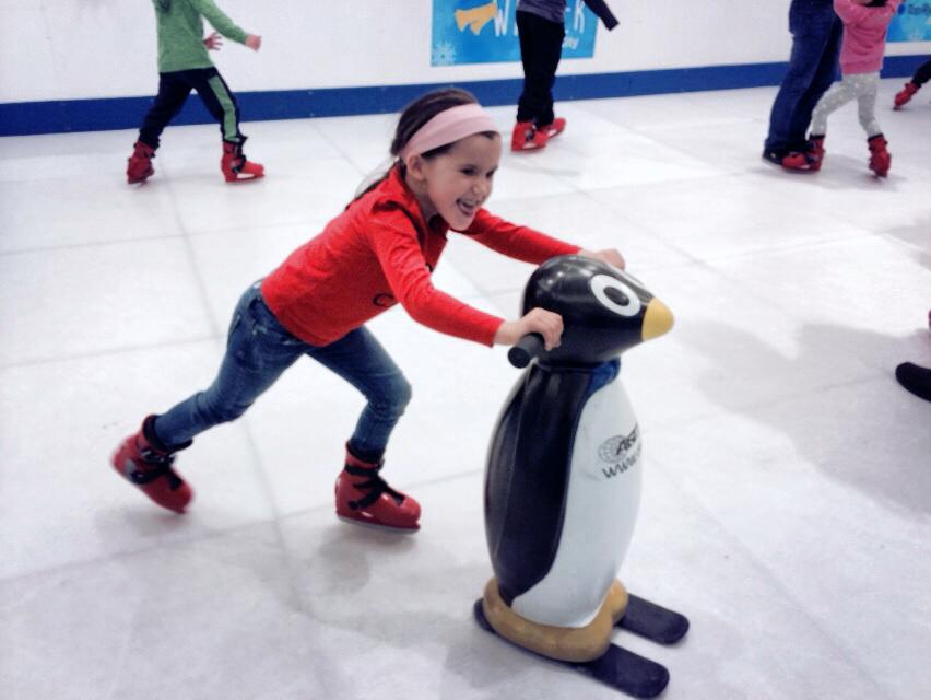 Learning to Ice Skate - A Kid Bucket List Wish Fulfilled 