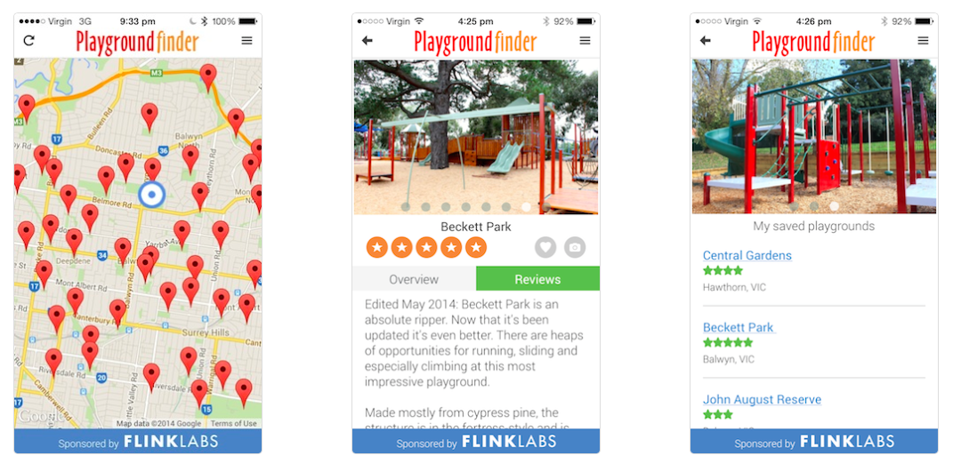 Playground Finder - The Easiest Way For You To Find A Playground Near You in Australia