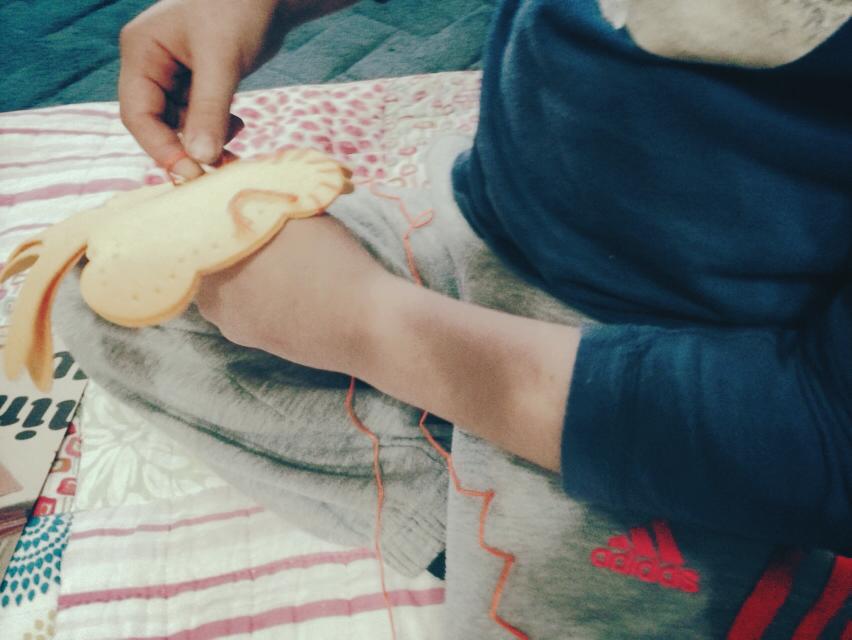 Learning to Sew : Creating a Felt Teddy Bear By Hand