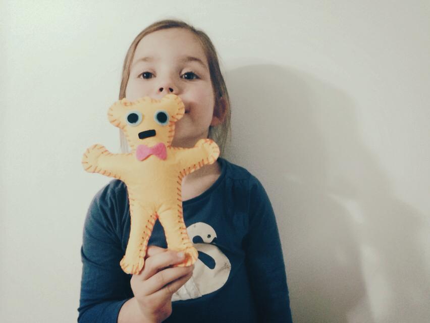 Learning to Sew : Creating a Felt Teddy Bear By Hand