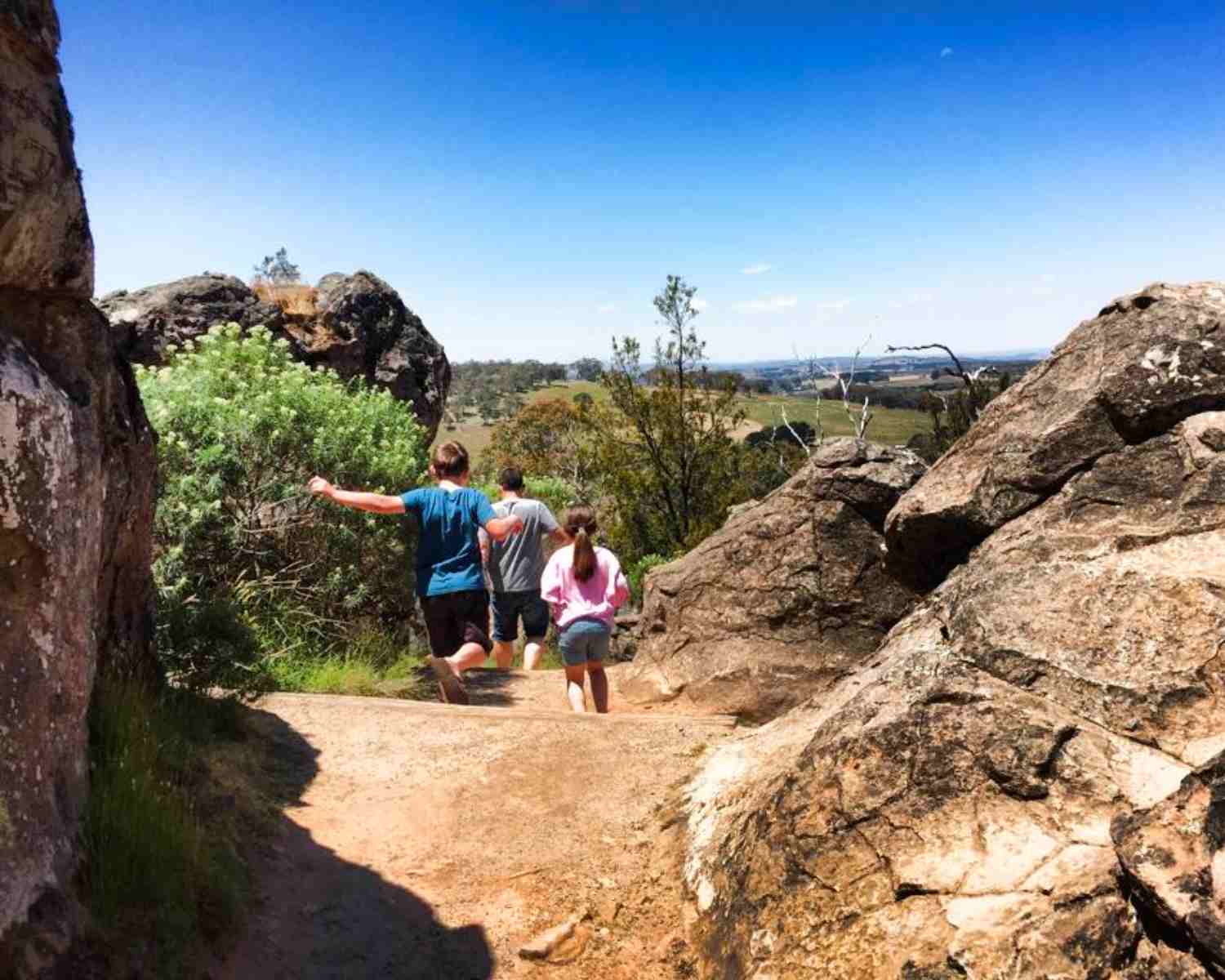 Explore Hanging Rock with kids