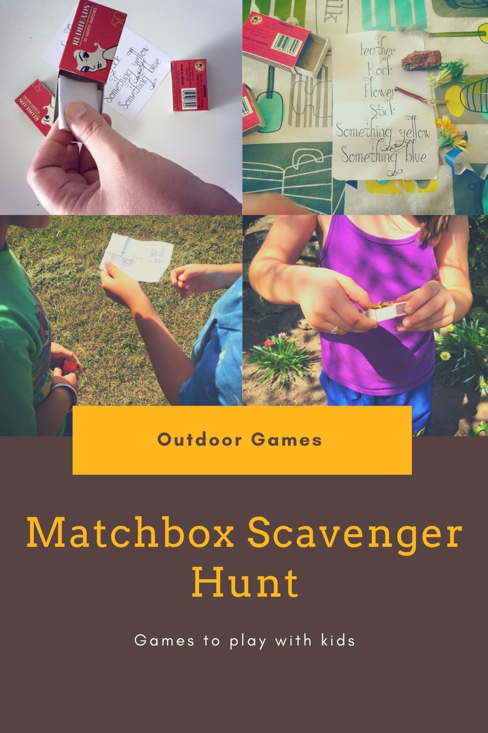 Matchbox Scavenger Hunt