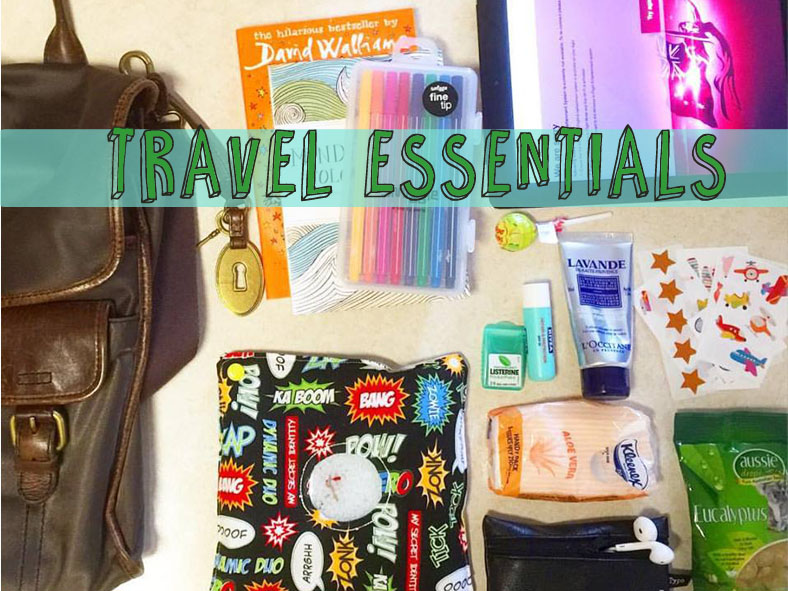 Domestic Air Travel : My Travel Essentials When Travelling By Plane With Kids
