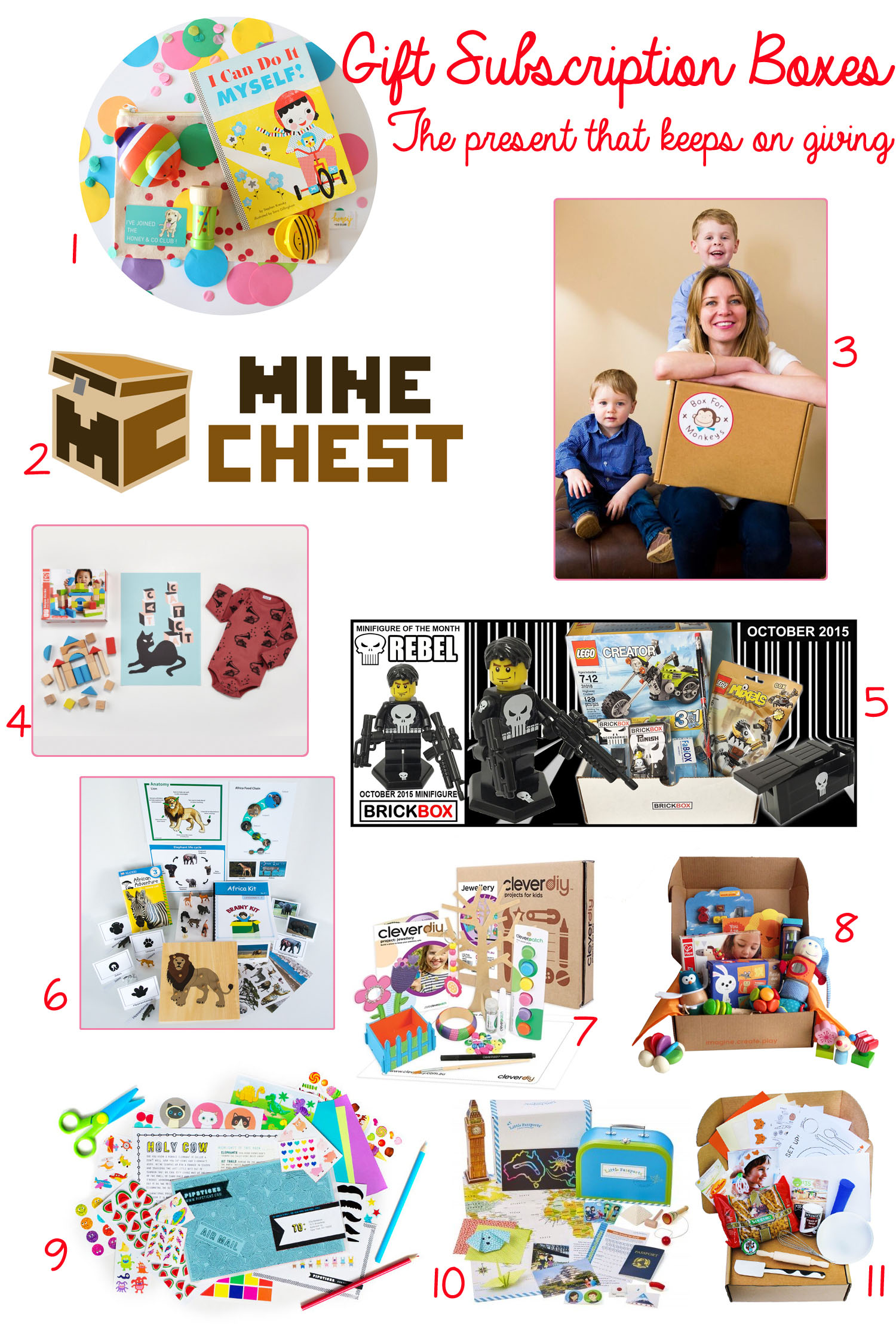 Gift Subscription Boxes For Kids : The Present That Keeps On Giving