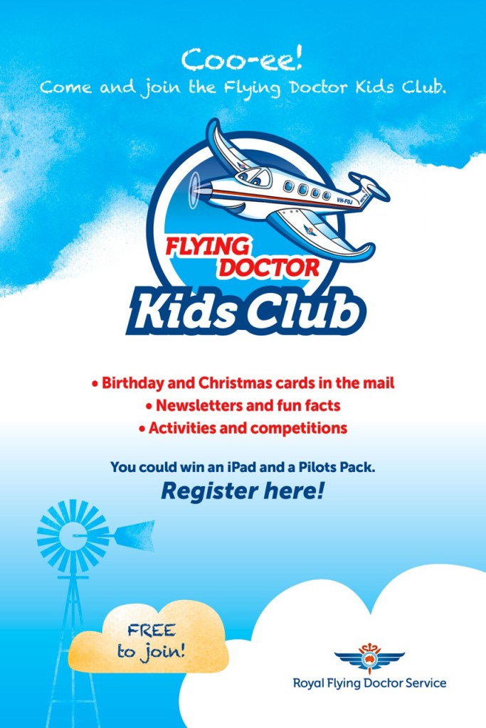 Join the Flying Doctor Kids Club : Free Membership for Children 5 -12 years