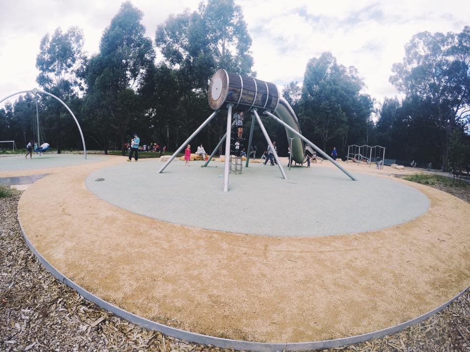 Parramatta Park Playground : Trampolines, a Flying Fox & Much Much More