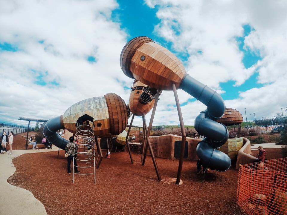 National Arboretum Pod Playground in Canberra : An Amazing Playspace for Kids