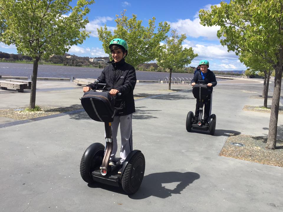 Seg Glide Ride : A Canberra Segway Experience With Kids