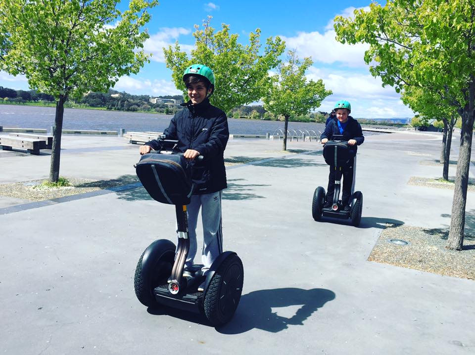 Seg Glide Ride : A Canberra Segway Experience With Kids