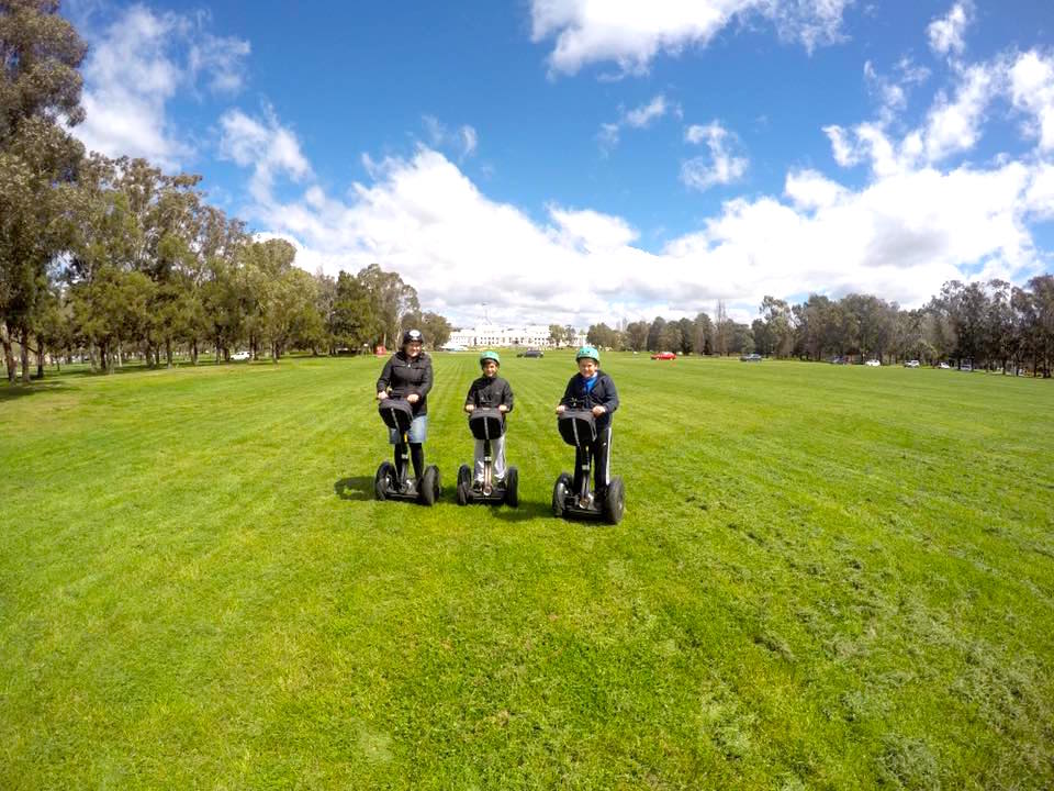 Seg Glide Ride : A Canberra Segway Experience With Kids