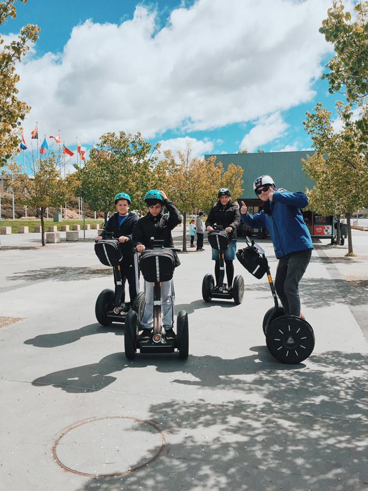 Seg Glide Ride : A Canberra Segway Experience With Kids