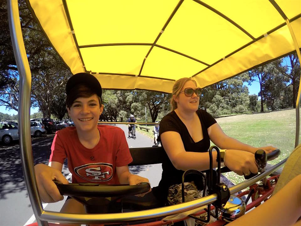 Centennial Park Pedal Cars : A Weekend Ride