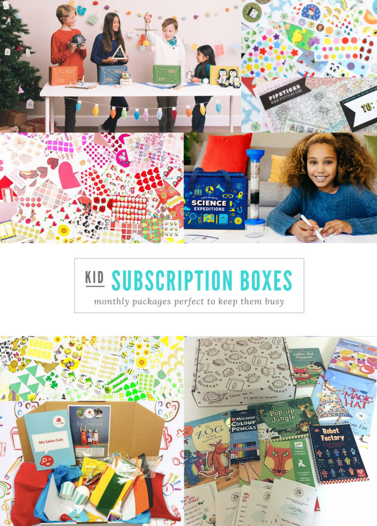 Monthly Subscription Boxes for Kids