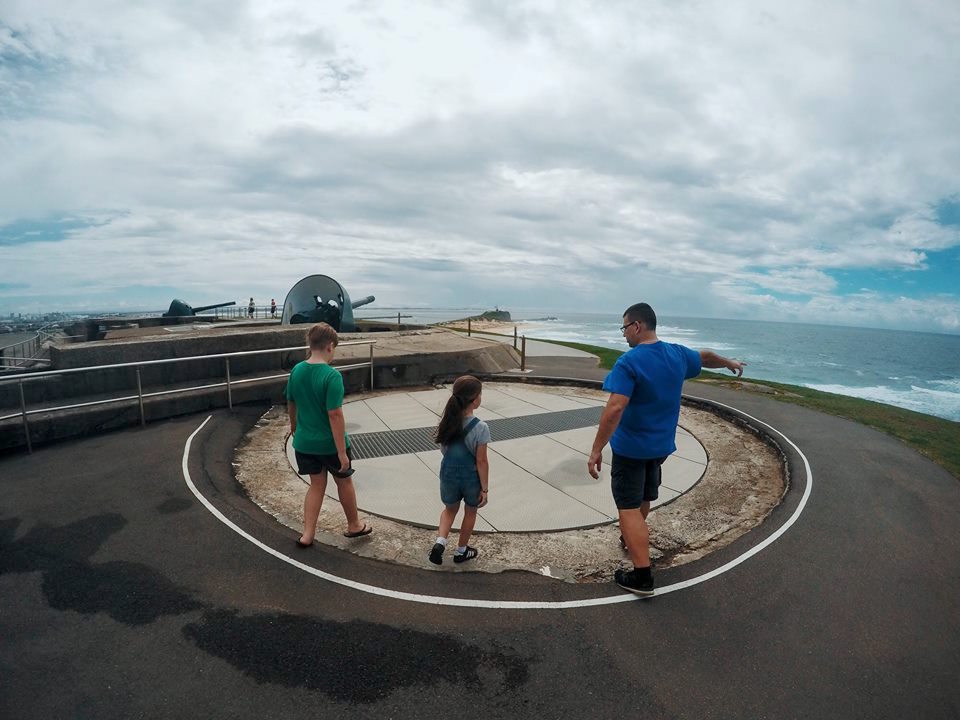 Fort Scratchley with Kids