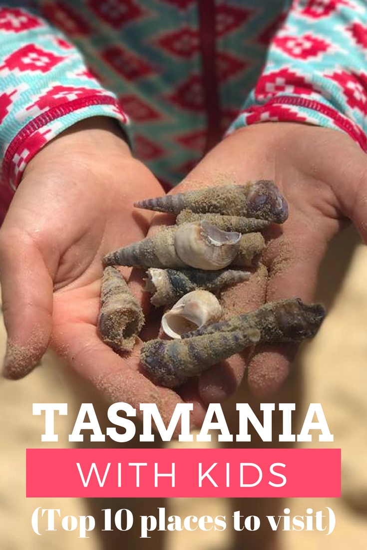 Top 10 Places to Visit in Tasmania with Kids Shells