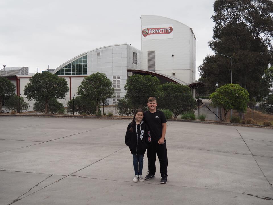 Arnott's Factory Tour with Kids