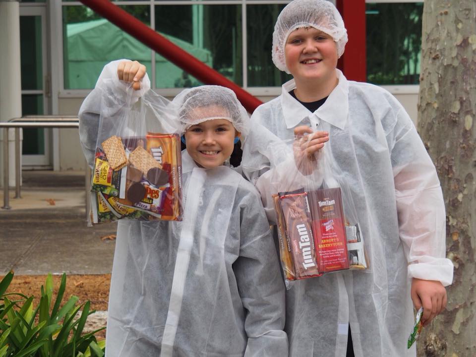 Arnott's Factory Tour with Kids