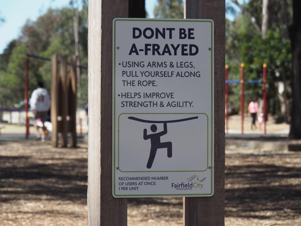 Fairfield Adventure Park : Western Sydney Playground