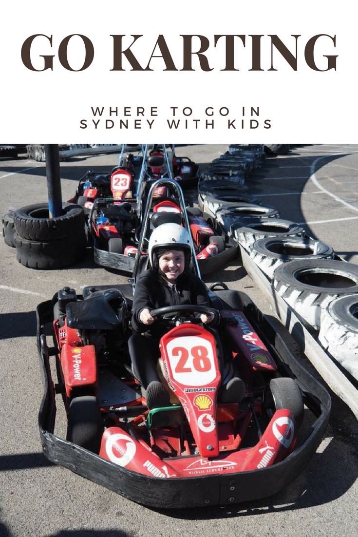 Go Karting in Sydney with Kids