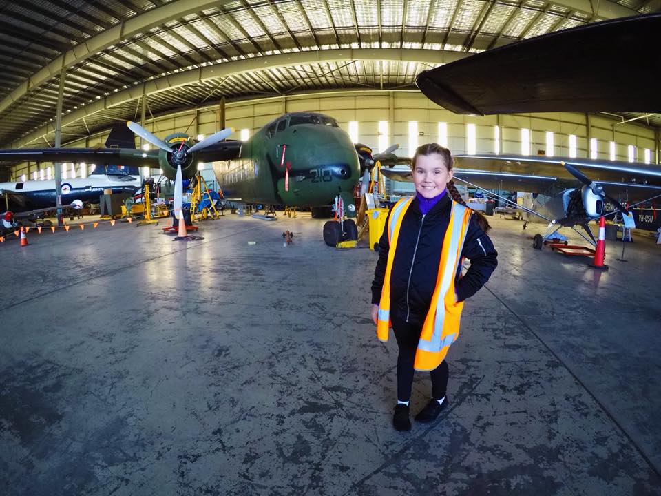 HARS Aviation Museum with Kids