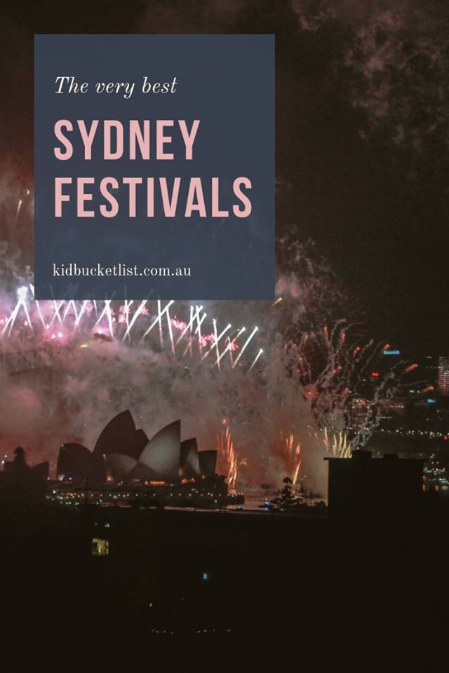 The Best Sydney Festivals with Kids | Pinterest| Sydney with Kids
