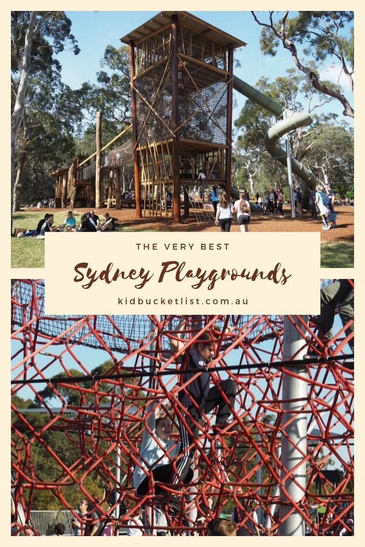 The Best Kids Playgrounds in Sydney