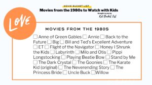 The Best Non-Animated 100 Movies to Watch with Kids - The Kid Bucket List