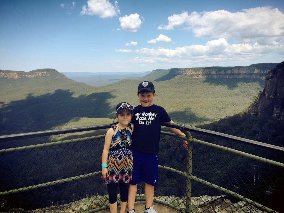 Blue Mountains with kids