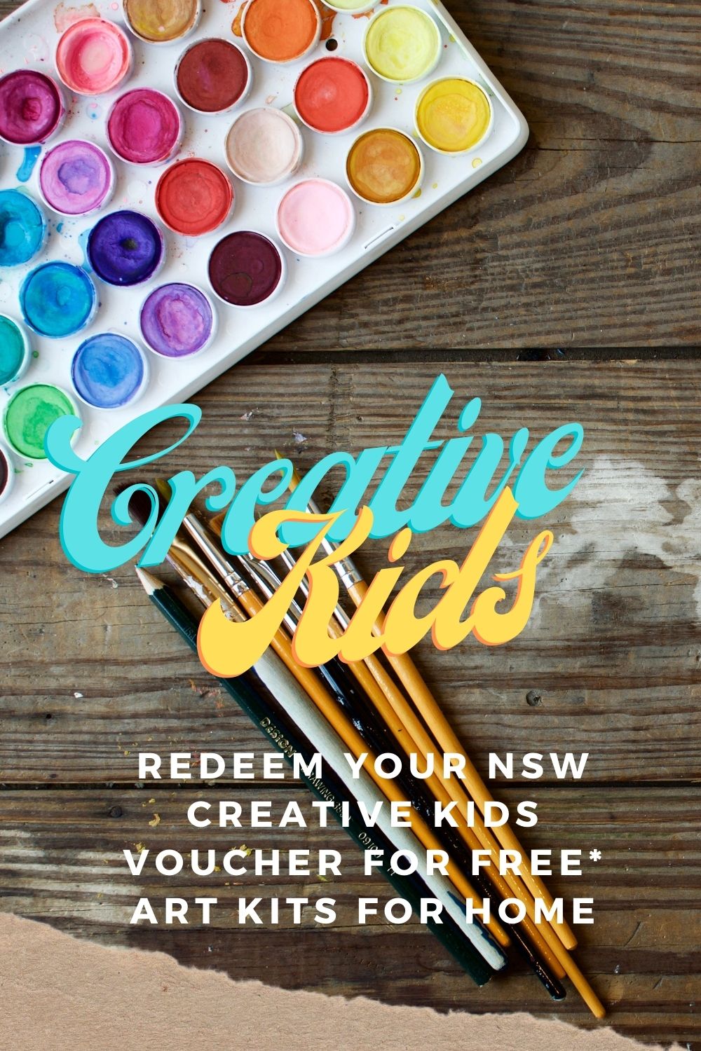 Creative Kids Voucher for NSW Kids : Creative Kits for Home