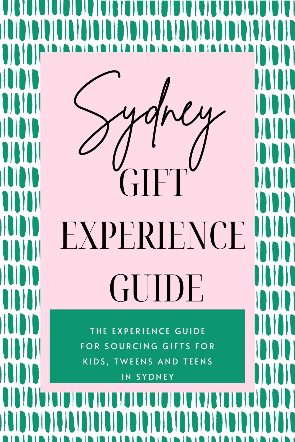 Sydney Experience Gift Guide for Kids and Teenagers