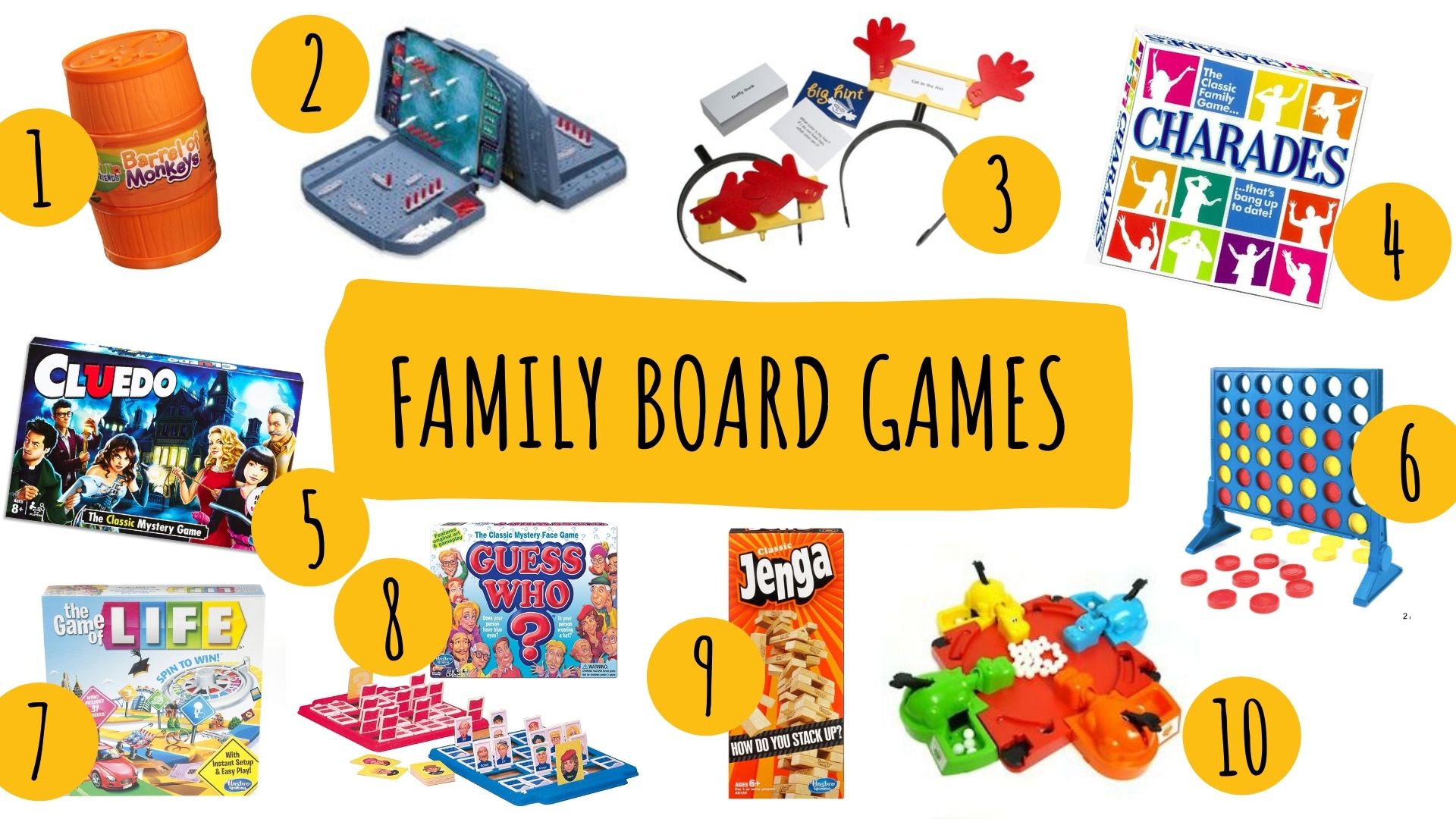 Family Board Games To Play At Home