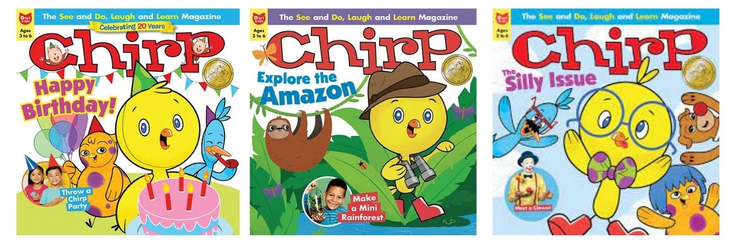 Chirp Magazine Subscription | Magazines for kids 