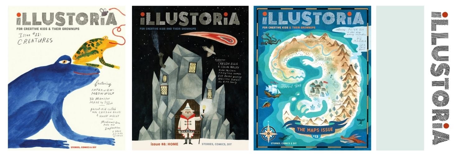 Illustoria Magazine for kids