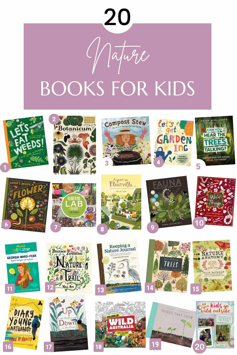 21 Children's Books About Gardening and Nature