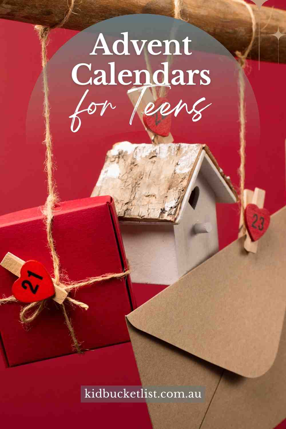 Advent Calendars for teens and tweens pin