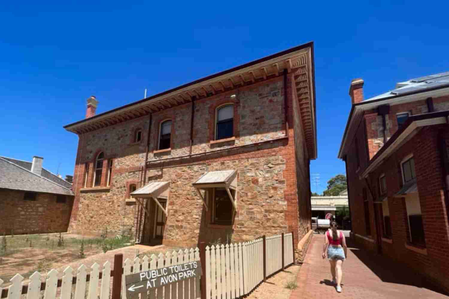 The old gaol and courthouse in York Western Australia