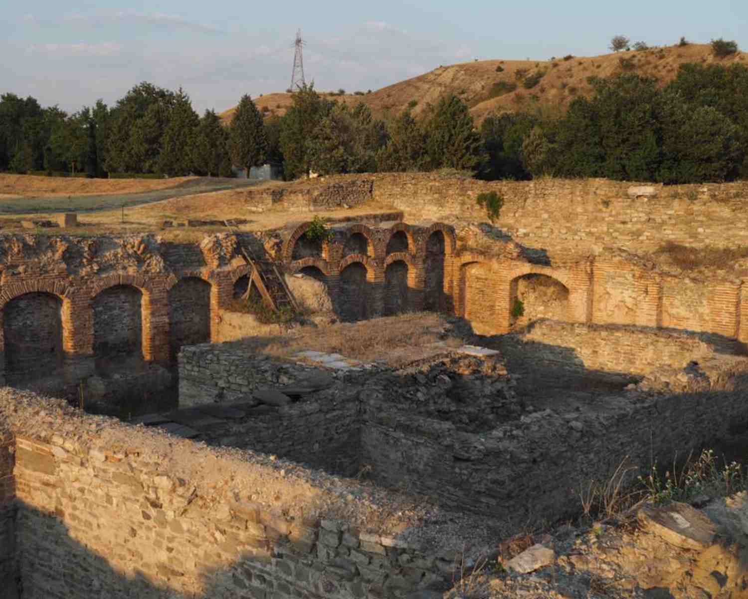 Stobi in Macedonia - ancient Roman ruins