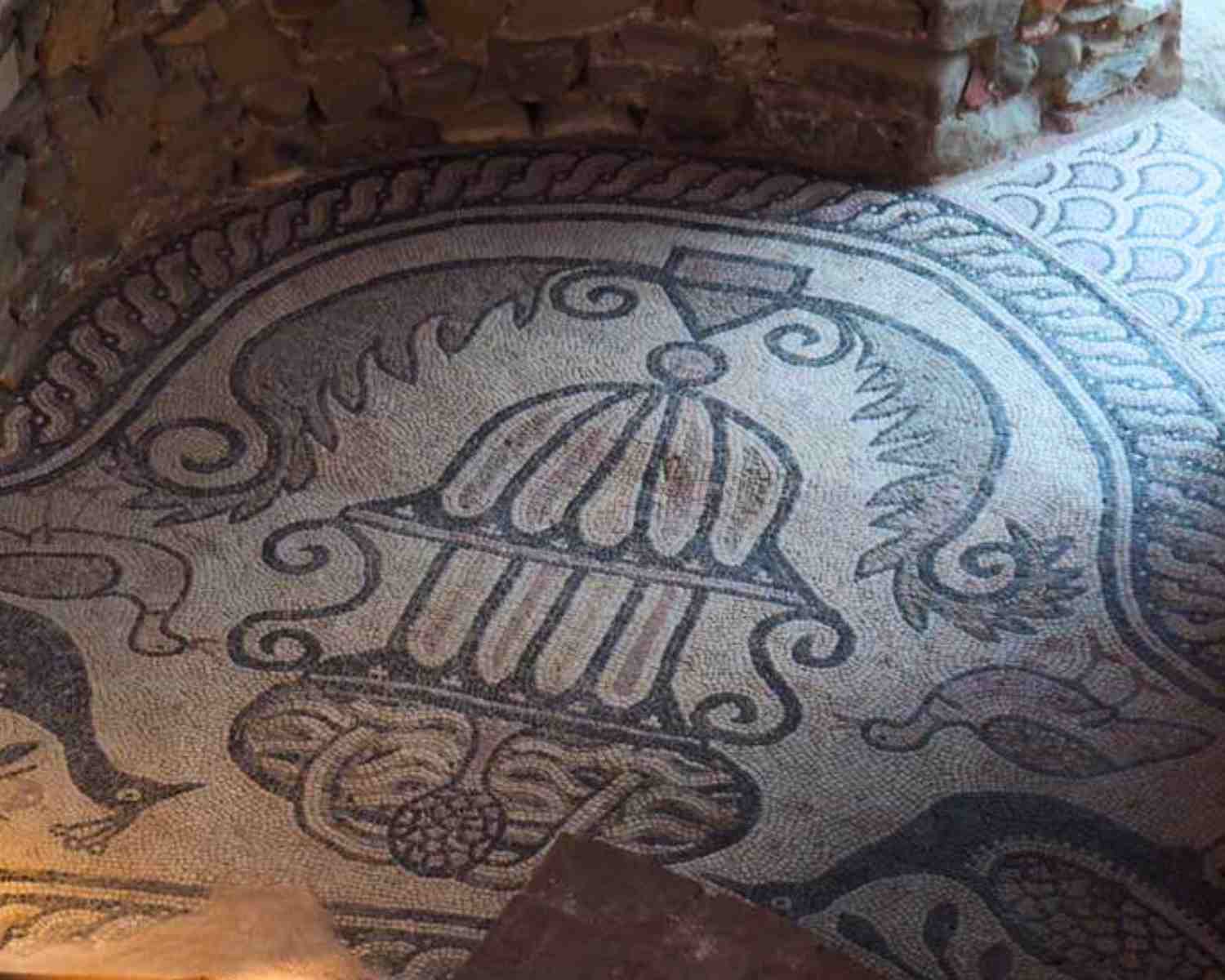 Mosaics in Stobi Macedonia