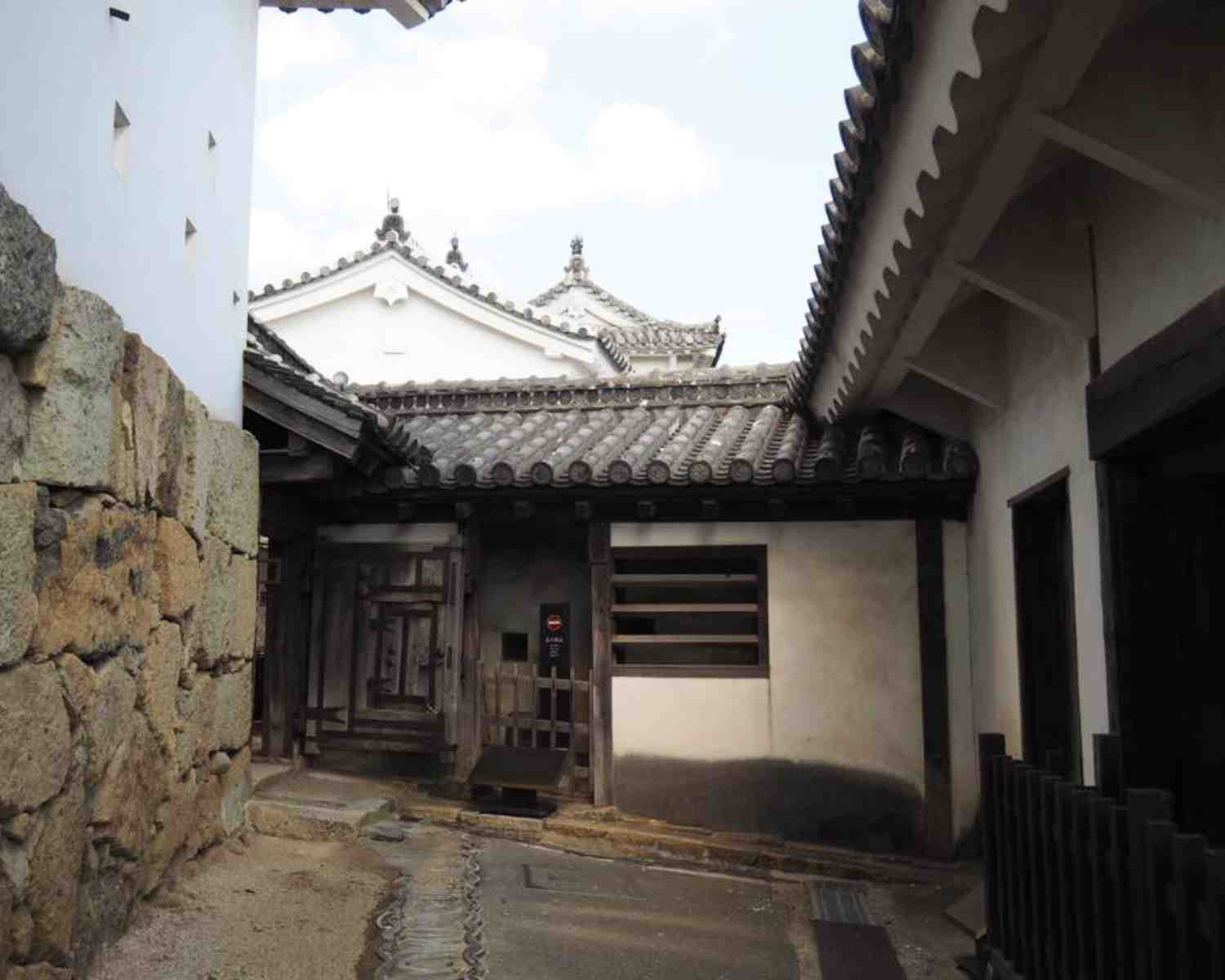 Entering the Main Keep Himeji Castle