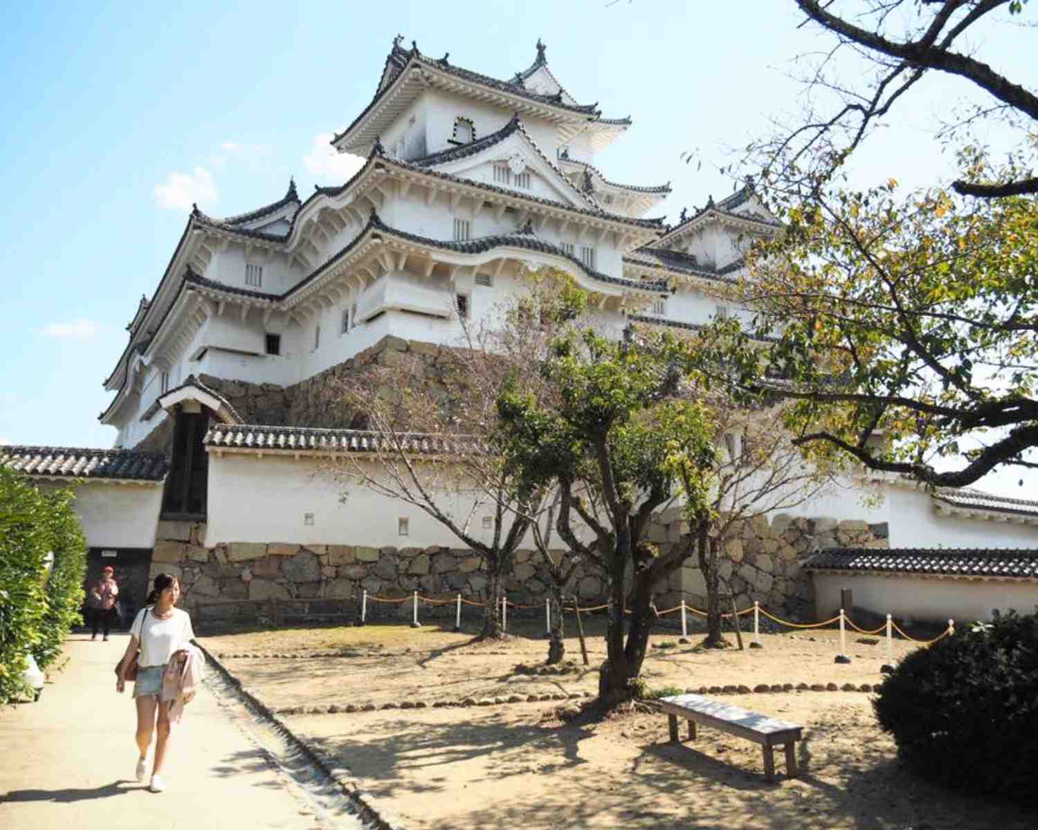 The glory of Himeji Castle in Japan