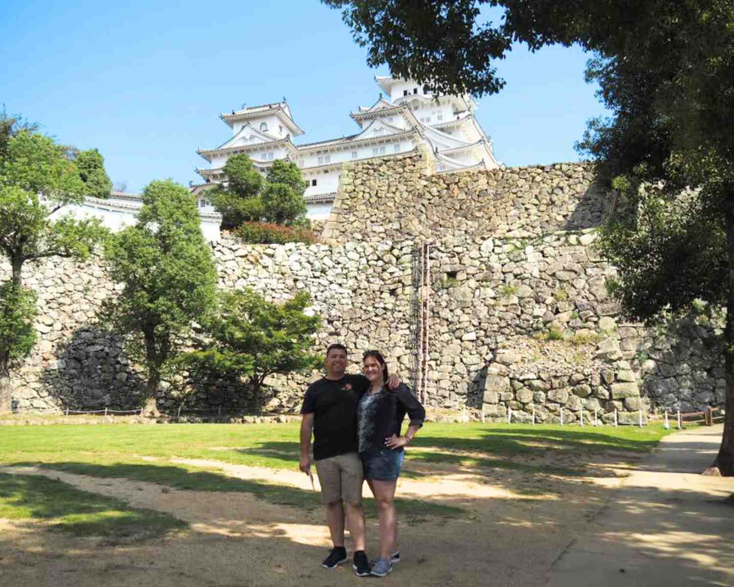 The Sannomaru at Himeji Castle Japan