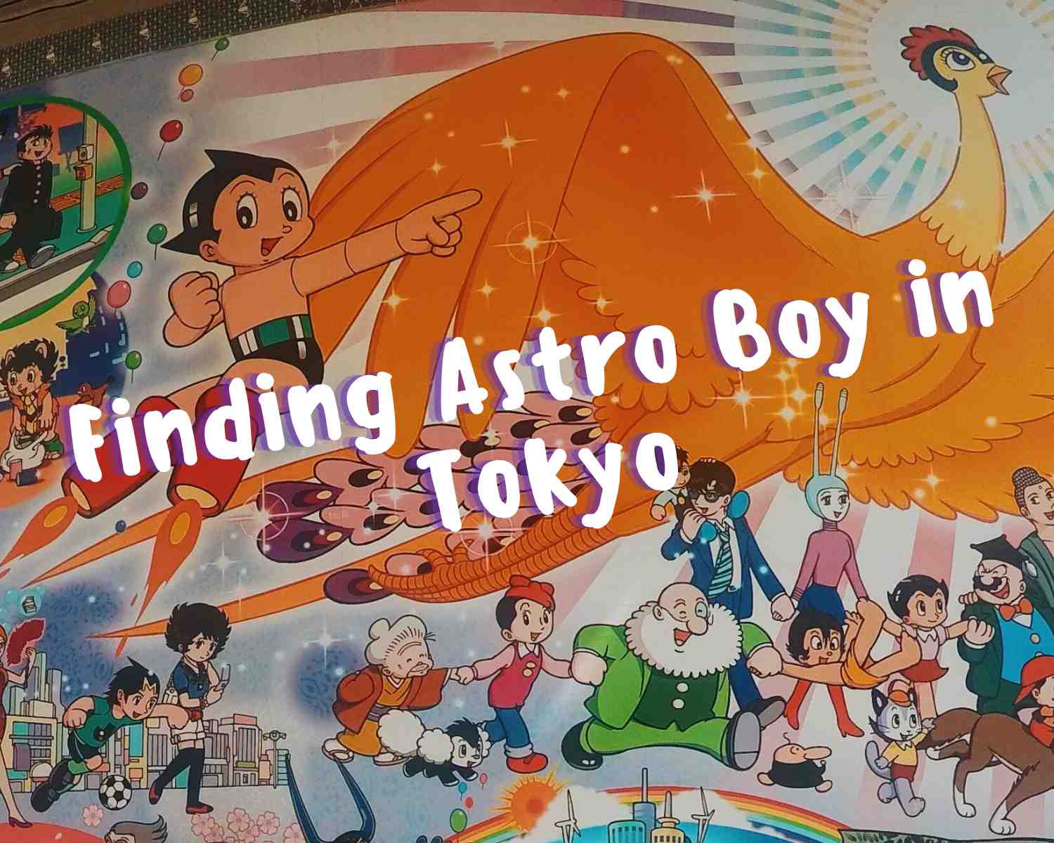 Finding Astro Boy Art in Japan