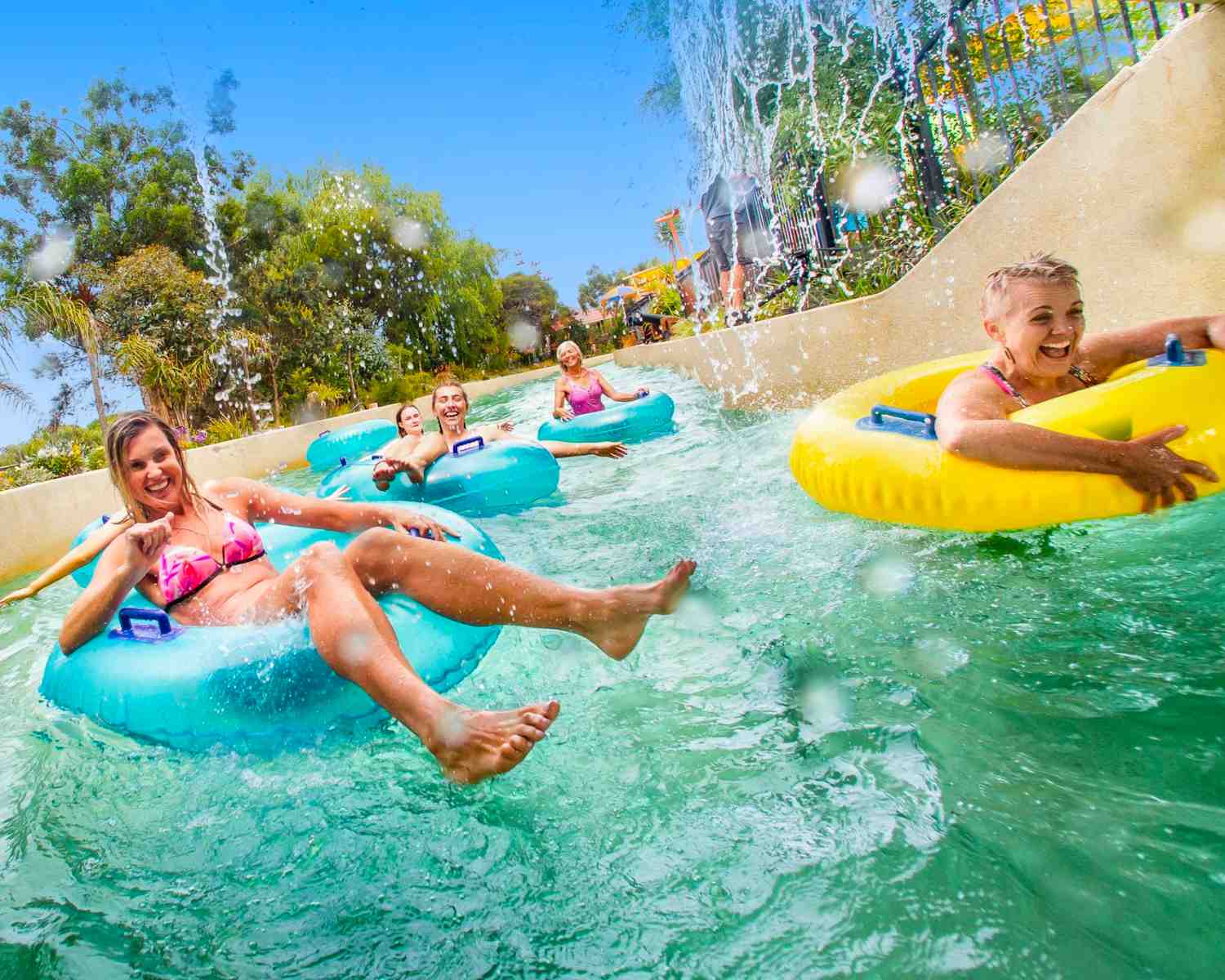 Our favourite ride at Adventure Park Geelong Water Park with kids