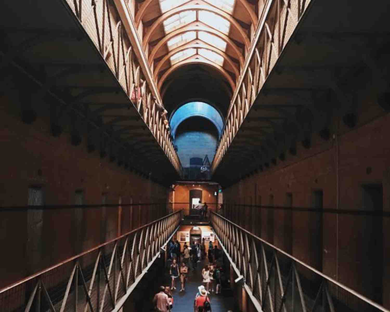 Old Melbourne Gaol the main area