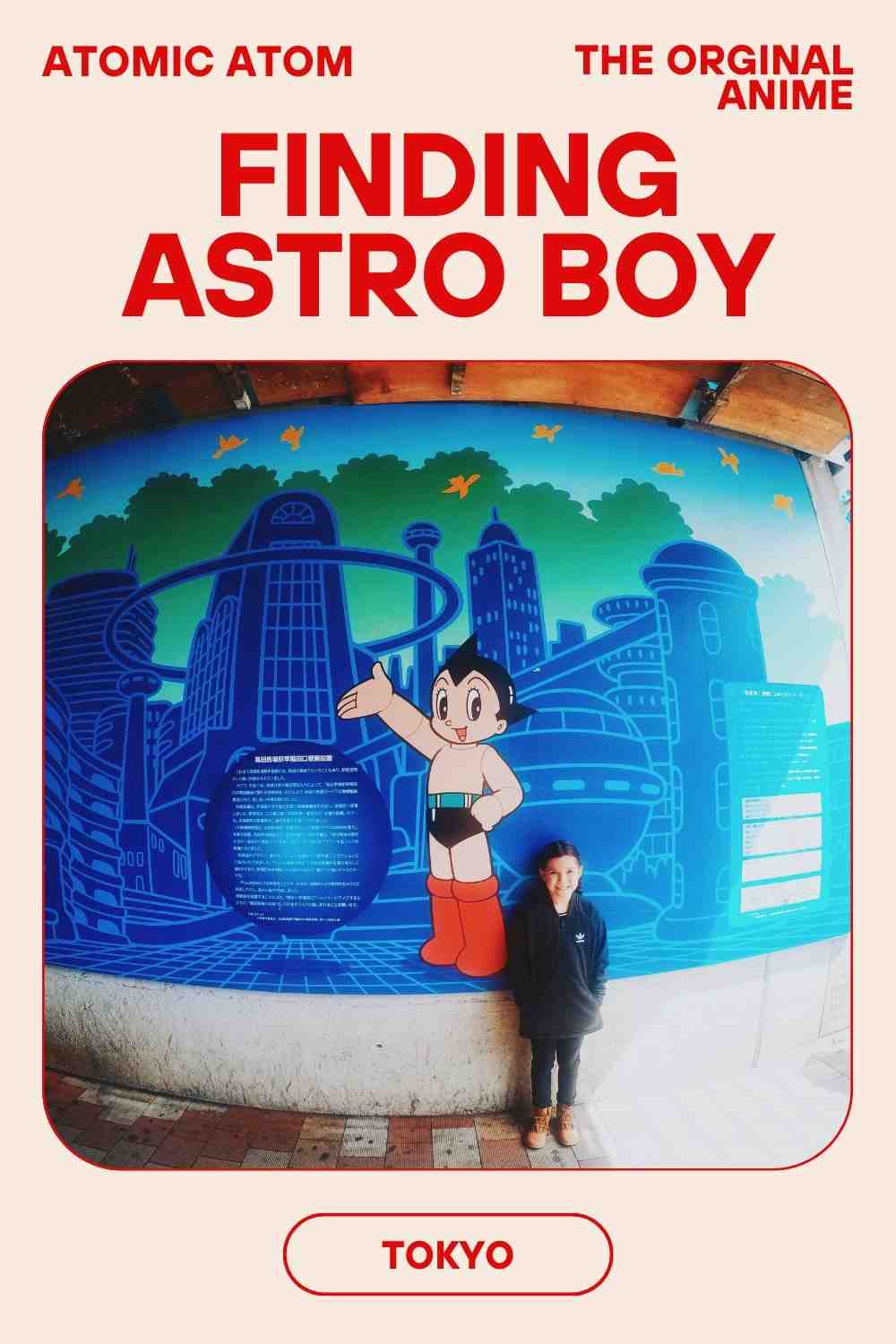 Takadanobaba Japan Astro Boy Pin