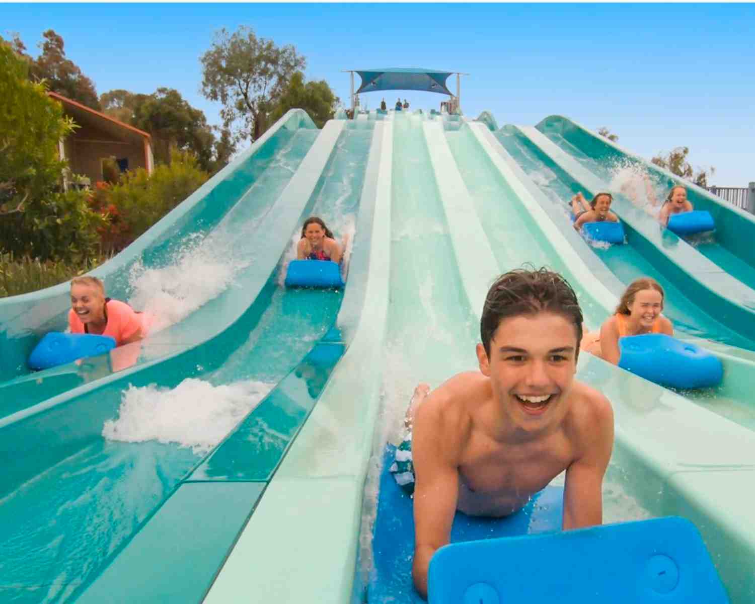 Head to Adventure Park Geelong Water Park with kids for a wonderful day out
