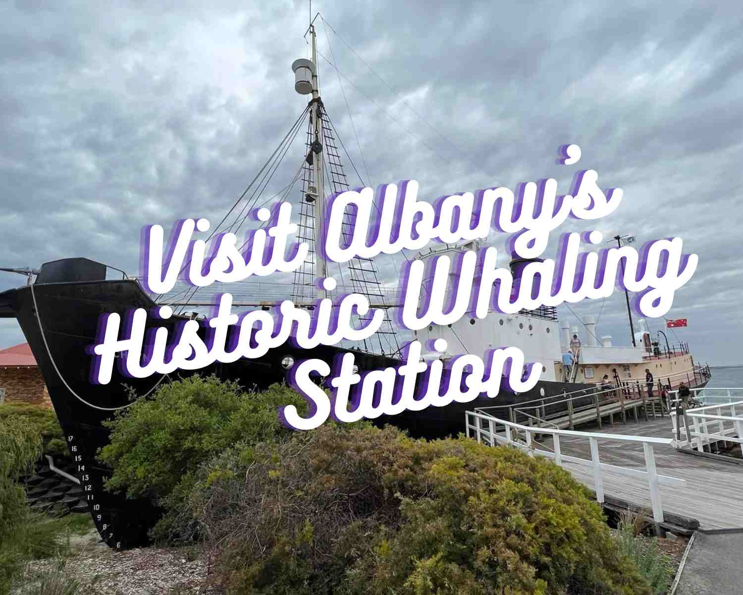 Visit the historic whaling station in Albany