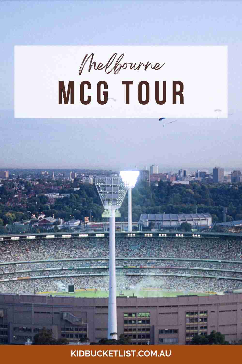 Melbourne's MCG tour