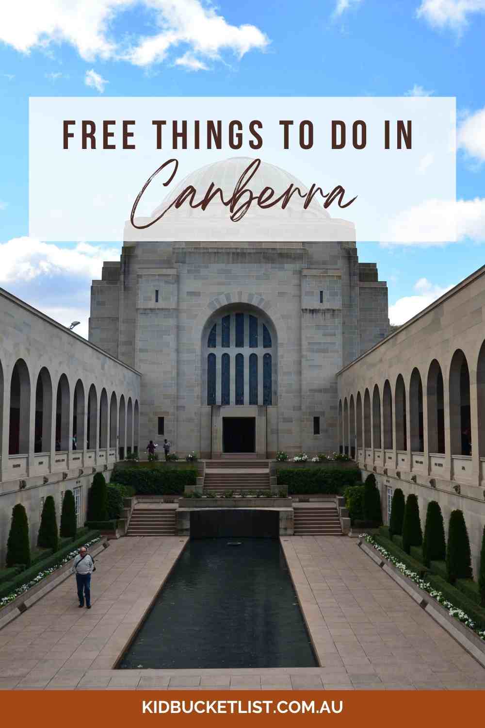 The best free things to do in Canberra with Kids Pinned